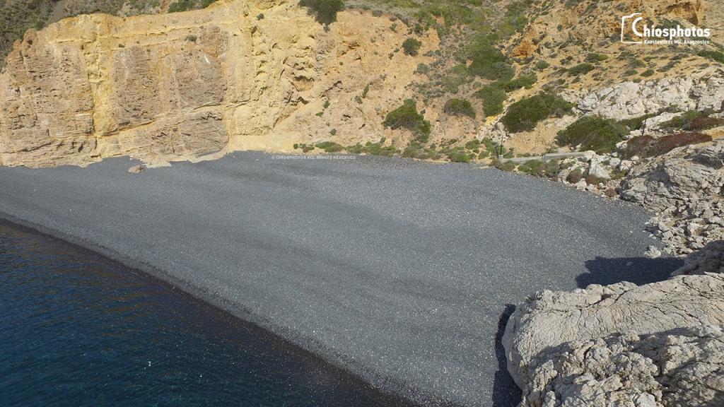 Παραλία Μαύρα Βόλια Χίος