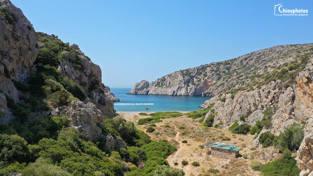 Παραλία Αυλωνιά Πυργίου Χίος