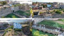 Έπαρση Ελληνικής Σημαίας Κάστρο Χίου